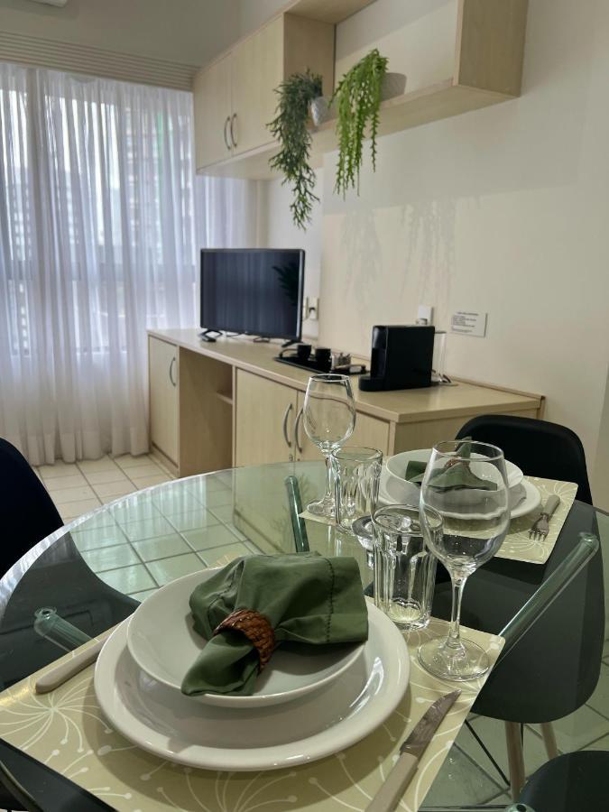 Flat - Navegantes Residence Hotel เฮซิเฟ ภายนอก รูปภาพ
